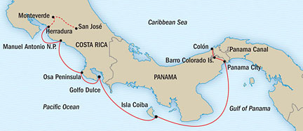 Cruises Around The World Lindblad National Geographic NG CRUISES Sea Lion February 17-27 2028 San Jose, Costa Rica to Panama City, Panama