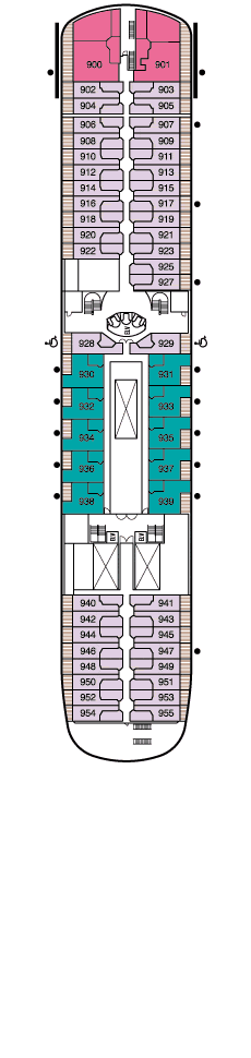 Cruises Around The World Deck NINE