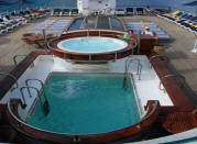Cruises Around The World Windstar World Cruises - Wind Star Deck pool