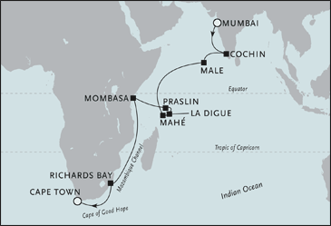Regent Seven Seas Cruises Seven Seas Voyager November 2 21 2031 Cruise Itinerary luxury cruise information