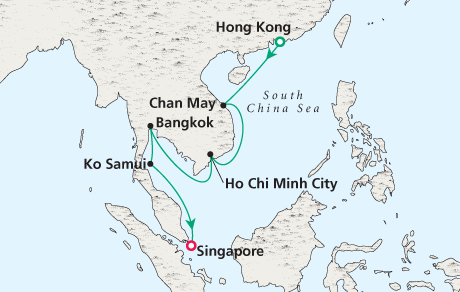 Cruises Around the World Map World Cruises