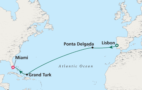 Cruises Around The World Crystal World Cruises Serenity 2026 Lisbon to Miami