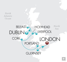 Cruises Around The World Emerald Isles Escape Map olling green glens and idyllic lochs, Stone Age monoliths and medieval castles, and an undeniably welcoming hospitality.