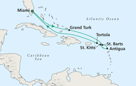 Cruises Around the World Map