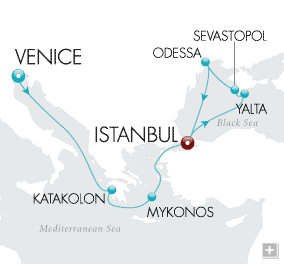 Cruises Around The World Black Sea Explorer Cruises Around The World Crystal World Cruises Serenity 2028 Map