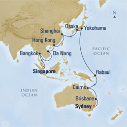 Cunard Queen Elizabeth 2 February 21 March 21 2028 Cruise Itinerary luxury cruise information