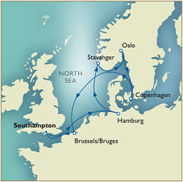 Cruises Around The World Cunard Queen Victoria December 9-19 2028
