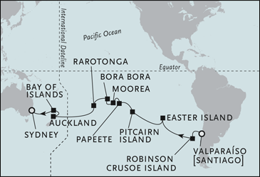 Regent Seven Seas Cruises Seven Seas Mariner February 28 March 25 2031 Cruise Itinerary luxury cruise information