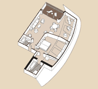 Cruises Around The World GRAND SUITE