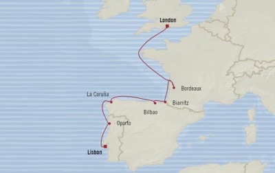 Cruises Around The World Oceania Nautica May 24 June 1 2026 Cruises Lisbon, Portugal to Southampton, United Kingdom