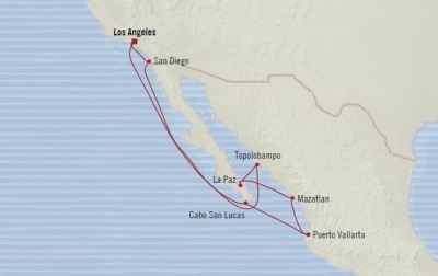 Cruises Around The World Oceania Regatta January 7-17 2026 Cruises Los Angeles, CA, United States to Los Angeles, CA, United States