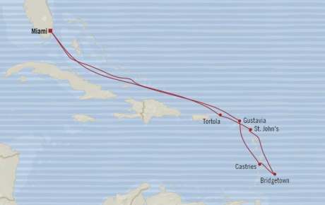 Cruises Around The World Oceania Riviera January 3-13 2026 Cruises Miami, FL, United States to Miami, FL, United States
