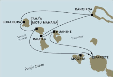 Regent Seven Seas Cruises Paul Gauguin February 15 25 2027 Cruise Itinerary luxury cruise information