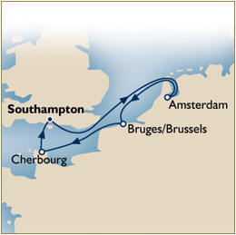 Cruises Around The World Map Cunard Queen Elizabeth QE 2026