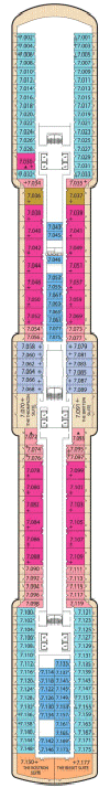 Cunard Queen Elizabeth Deck Plans Cruise Itinerary luxury cruise information