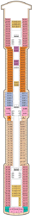 Cunard Queen Elizabeth Deck Plans Cruise Itinerary luxury cruise information