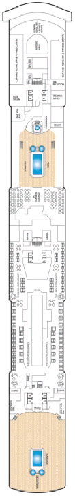 Cunard Queen Elizabeth Deck Plans Cruise Itinerary luxury cruise information