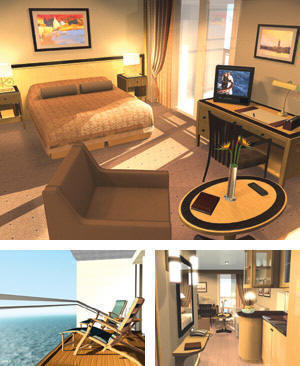 Cunard Queen Mary 2 Family Accommodations Cruise Itinerary luxury cruise information