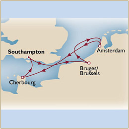 Cruises Around The World Map Cunard Queen Mary 2 Qm 2 2026 Southampton to Southampton