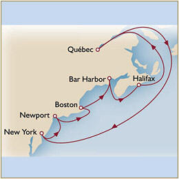Cruises Around The World Map Cunard Queen Mary 2 Qm 2 2026 New York to New York