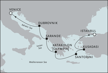 Regent Seven Seas Cruises Seven Seas Navigator July 24 31 2031 Cruise Itinerary luxury cruise information