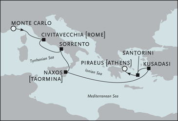 Regent Seven Seas Cruises Seven Seas Navigator September 4 11 2031 Cruise Itinerary luxury cruise information