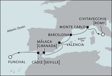 Regent Seven Seas Cruises Seven Seas Navigator November 8 15 2031 Cruise Itinerary luxury cruise information