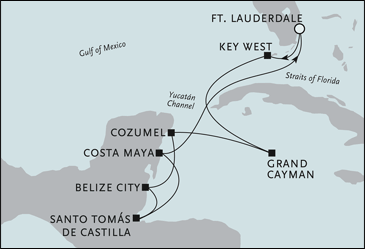 Regent Seven Seas Cruises Seven Seas Navigator December 18 28 2031 Cruise Itinerary luxury cruise information
