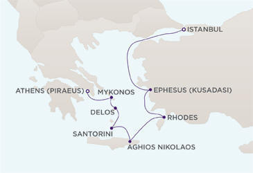 Cruises Around The World Map Cruises Around The World Regent World Cruises RSSC Mariner 2027