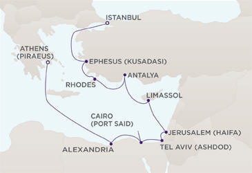 Cruises Around The World Map Cruises Around The World Regent World Cruises RSSC Mariner 2027