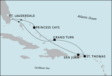 Cruises Around The World REGENT NAVIGATOR FORT LAUDERDALE TO FORT LAUDERDALE