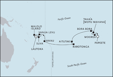 Cruises Around The World Regent World Cruises - RSSC Paul Gauguin 2028