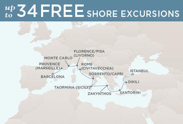 Cruises Around The World April 24 May 4 2029 - 10 Days Regent Seven Seas Mariner 2029 RSSC CRUISES