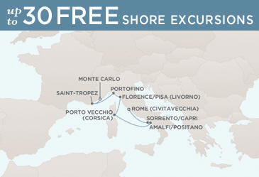 Cruises Around The World June 11-18 2029 - 7 Days Regent Seven Seas Mariner 2029 RSSC CRUISES