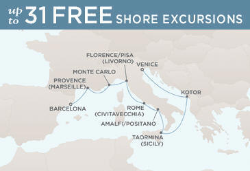 Cruises Around The World May 22 June 1 2029 - 10 Days Regent Seven Seas Mariner 2029 RSSC CRUISES
