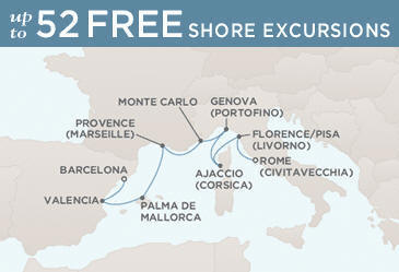 Cruises Around The World November 10-20 2029 - 10 Days Regent Seven Seas Mariner 2029 RSSC CRUISES