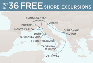 Cruises Around The World October 31 November 10 2029 - 10 Days Regent Seven Seas Mariner 2029 RSSC CRUISES