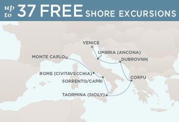 Cruises Around The World October 24-31 2029 - 7 Days Regent Seven Seas Mariner 2029 RSSC CRUISES