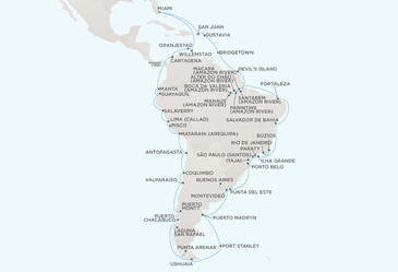 Cruises Around The World January 7 March 20 2029 - 72 Days Regent Seven Seas Mariner 2029 RSSC CRUISES