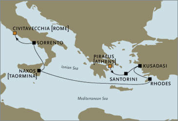 Regent Seven Seas Cruises Seven Seas Voyager September 22 29 2028 Cruise Itinerary luxury cruise information
