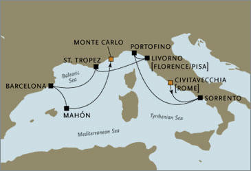 Regent Seven Seas Cruises Seven Seas Voyager May 26 June 2 2028 Cruise Itinerary luxury cruise information