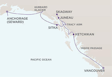 Cruises Around The World Route