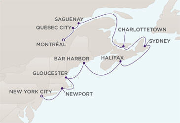 Cruises Around The World Route