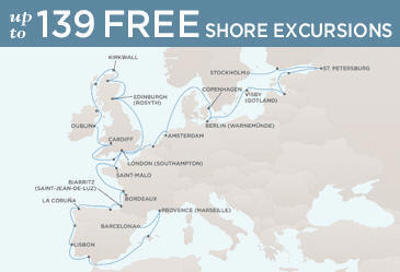 Cruises Around The World Route Map Cruises Around The World Regent World Cruises Voyager RSSC August 21 September 26 2029 - 36 Days