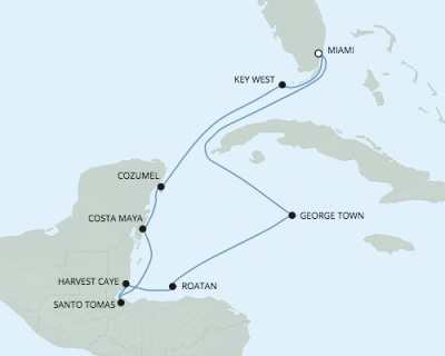 Cruises Around The World Seven Seas Explorer - RSSC February 14-24 2026 Cruises Miami, FL, United States to Miami, FL, United States