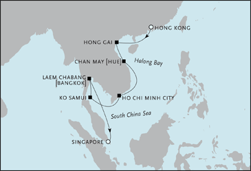 Regent Seven Seas Cruises Seven Seas Mariner October 17 November 1 2031 Cruise Itinerary luxury cruise information
