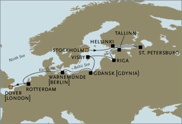 Cruises Around The World Deluxe Cruises - Seven Seas Navigator 2028 July August