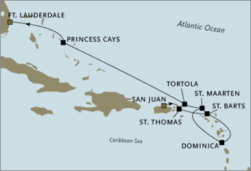Cruises Around The World Deluxe Cruises - Seven Seas Navigator 2028 San Juan to San Juan