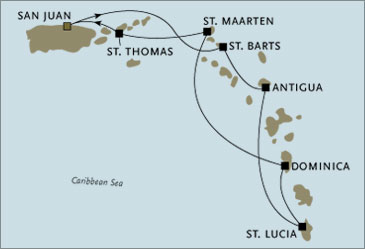 Cruises Around The World Regent Seven Seas Navigator Cruises 2028 San Juan SANJUAN