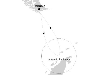 Cruises Around The World Silversea Silver Explorer January 27 February 6 2026 Ushuaia, Argentina to Ushuaia, Argentina